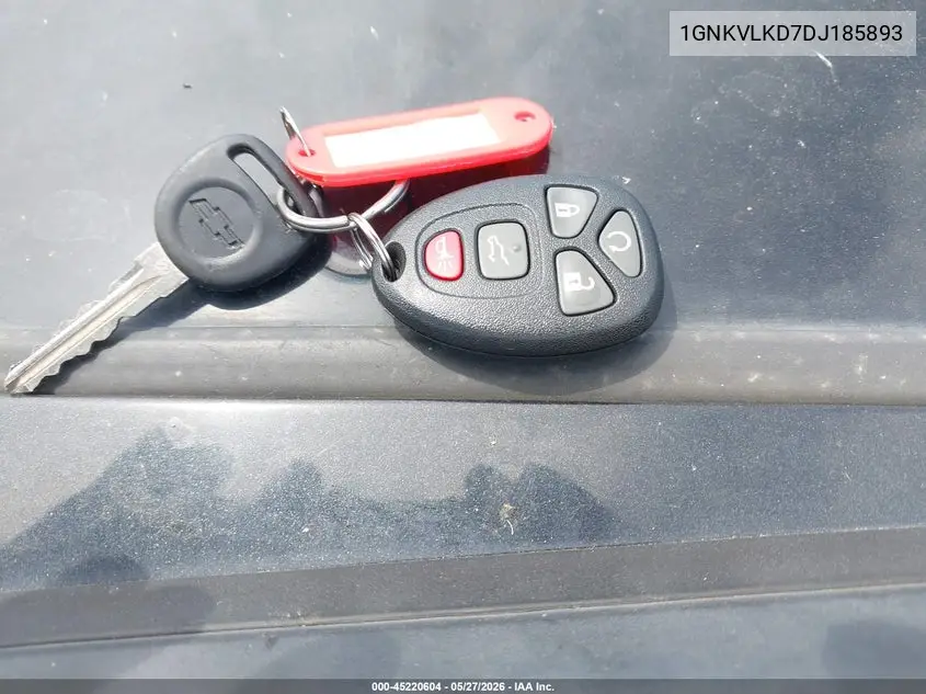 1GNKVLKD7DJ185893 2013 Chevrolet Traverse Ltz