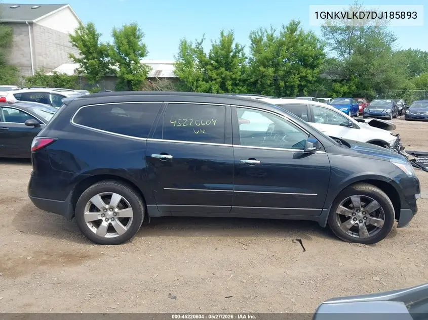 1GNKVLKD7DJ185893 2013 Chevrolet Traverse Ltz