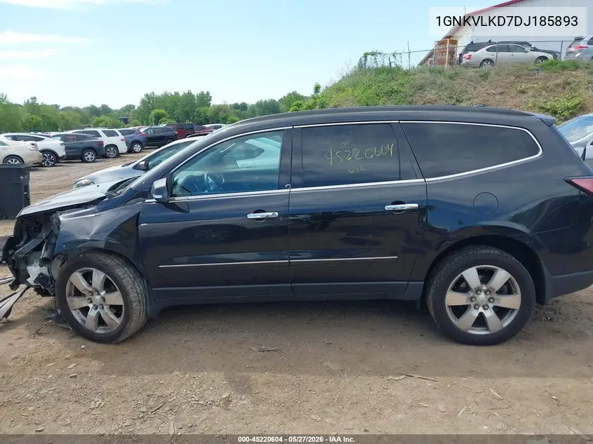 1GNKVLKD7DJ185893 2013 Chevrolet Traverse Ltz