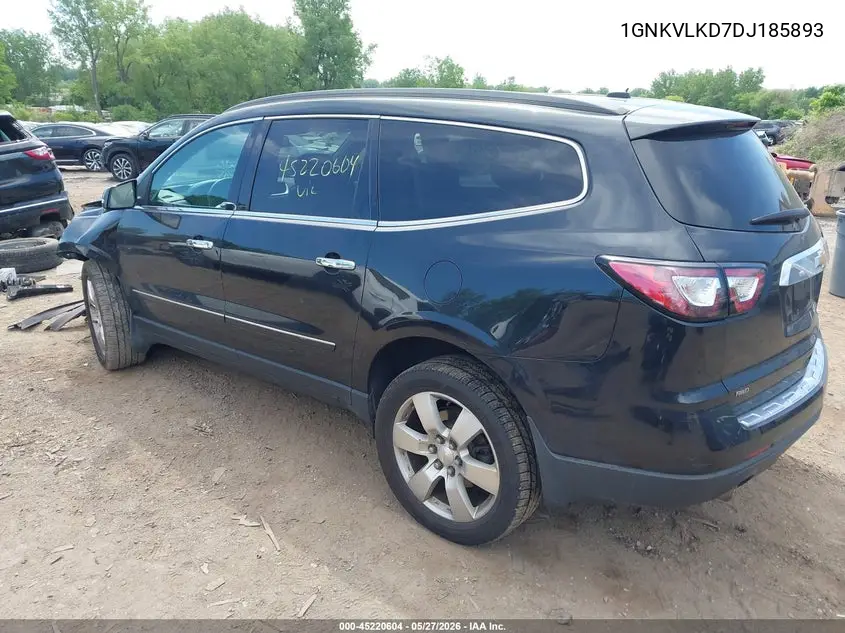 1GNKVLKD7DJ185893 2013 Chevrolet Traverse Ltz