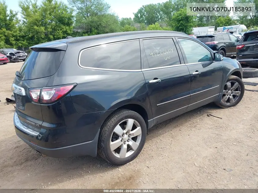 1GNKVLKD7DJ185893 2013 Chevrolet Traverse Ltz
