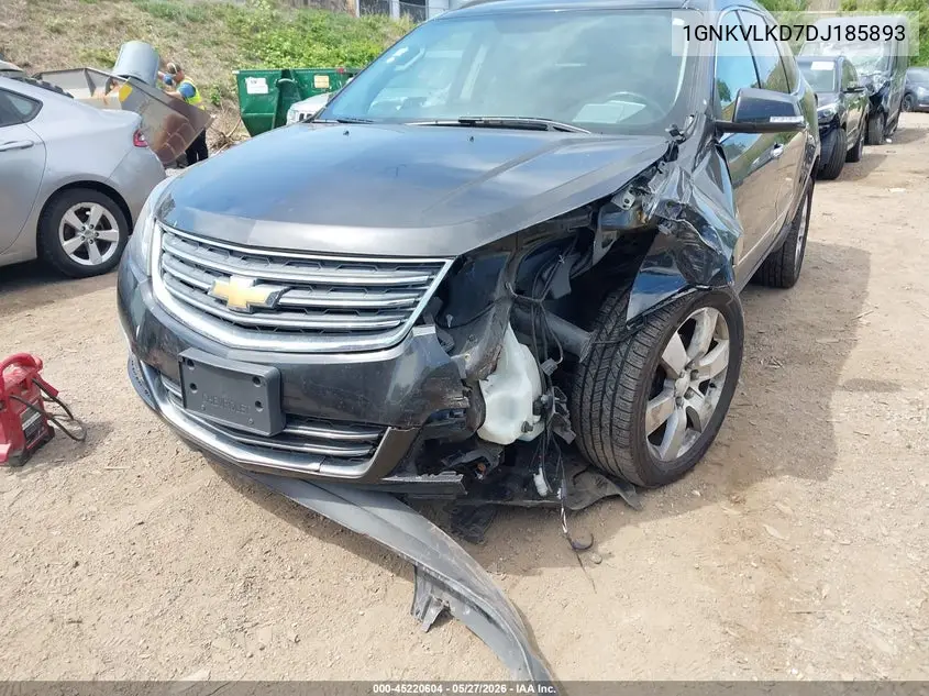 1GNKVLKD7DJ185893 2013 Chevrolet Traverse Ltz