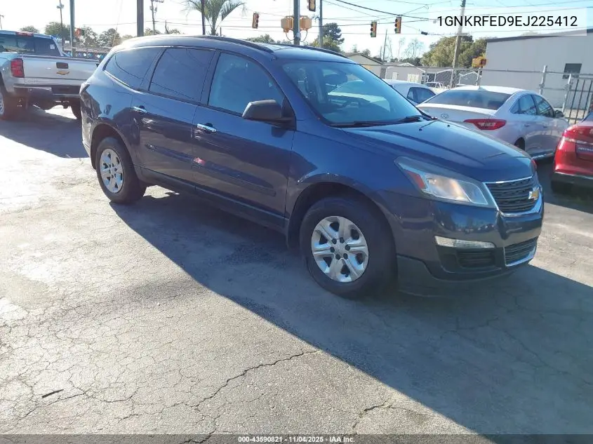 1GNKRFED9EJ225412 2014 Chevrolet Traverse Ls