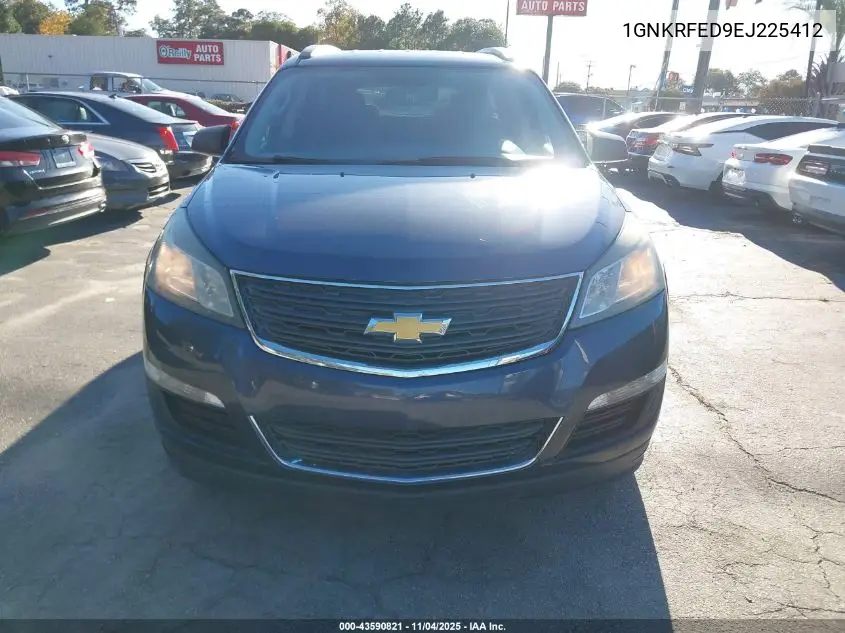 1GNKRFED9EJ225412 2014 Chevrolet Traverse Ls