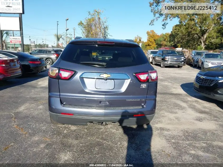 1GNKRFED9EJ225412 2014 Chevrolet Traverse Ls