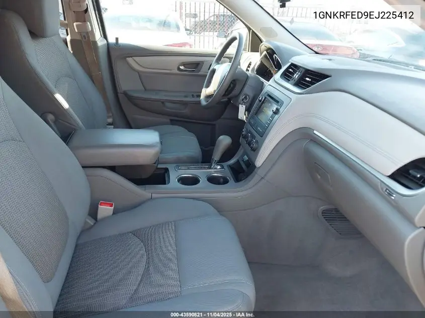 1GNKRFED9EJ225412 2014 Chevrolet Traverse Ls