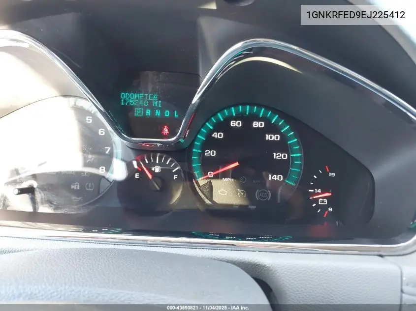 1GNKRFED9EJ225412 2014 Chevrolet Traverse Ls
