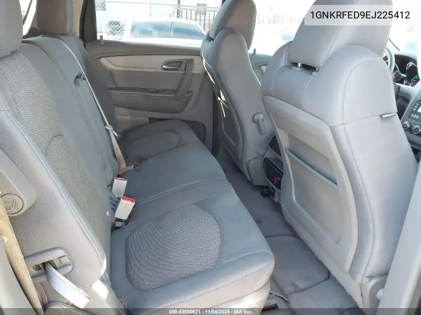 1GNKRFED9EJ225412 2014 Chevrolet Traverse Ls