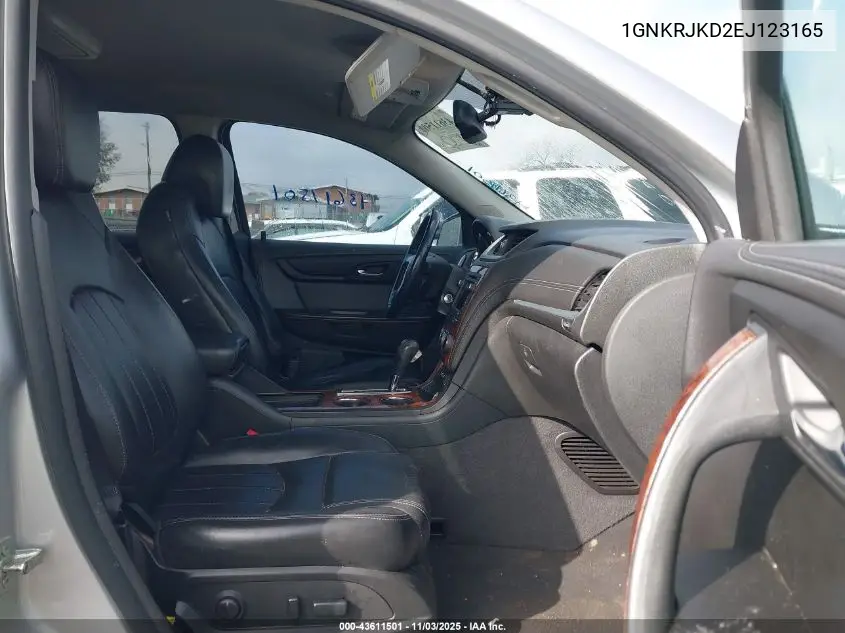 1GNKRJKD2EJ123165 2014 Chevrolet Traverse Ltz