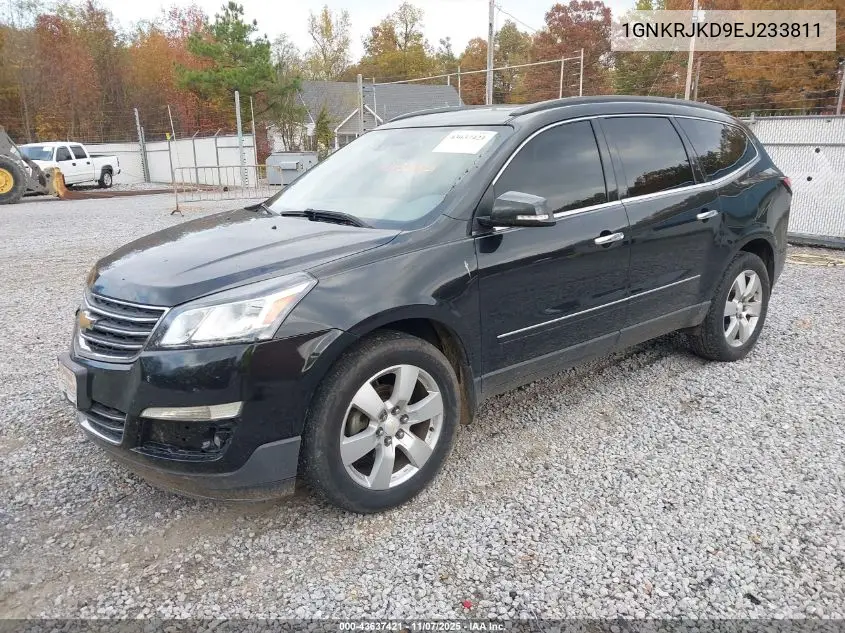 1GNKRJKD9EJ233811 2014 Chevrolet Traverse Ltz