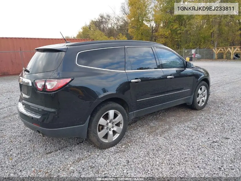 1GNKRJKD9EJ233811 2014 Chevrolet Traverse Ltz
