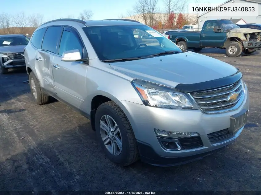 1GNKRHKD9FJ340853 2015 Chevrolet Traverse 2Lt