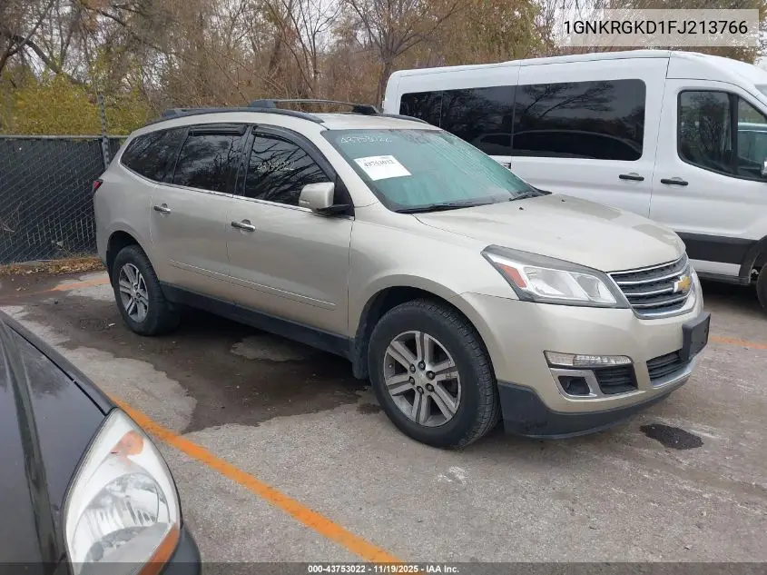 1GNKRGKD1FJ213766 2015 Chevrolet Traverse 1Lt