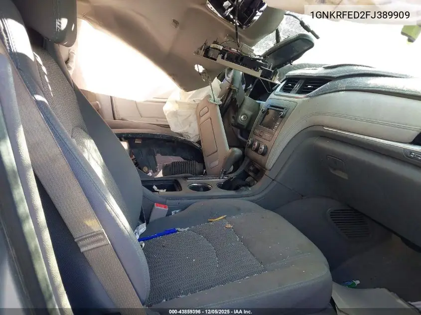 1GNKRFED2FJ389909 2015 Chevrolet Traverse Ls