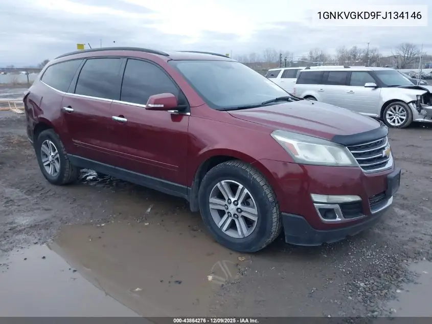 1GNKVGKD9FJ134146 2015 Chevrolet Traverse 1Lt