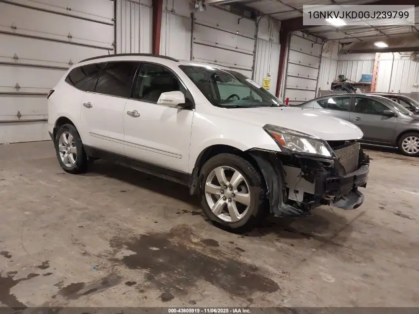 1GNKVJKD0GJ239799 2016 Chevrolet Traverse Ltz