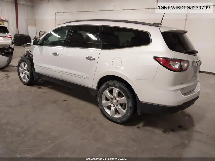 1GNKVJKD0GJ239799 2016 Chevrolet Traverse Ltz