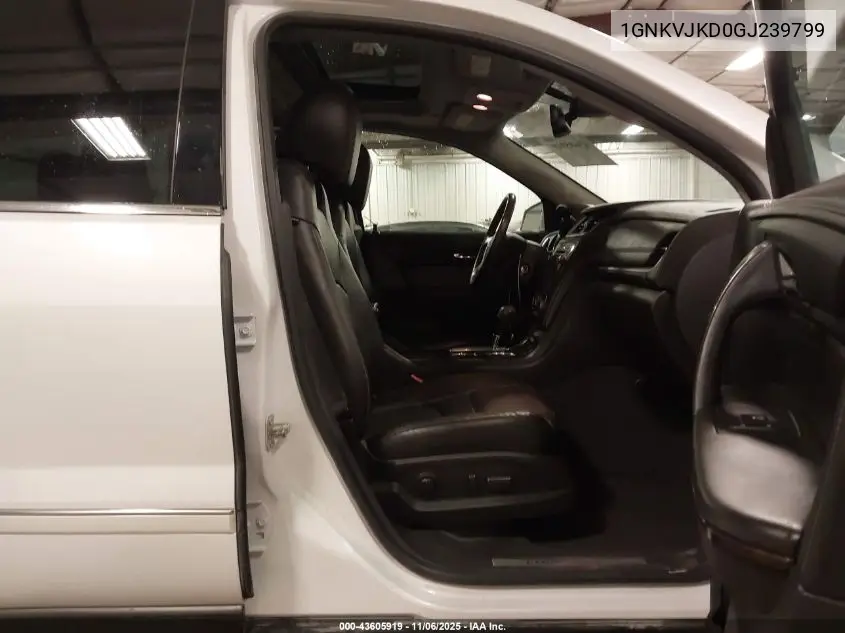 1GNKVJKD0GJ239799 2016 Chevrolet Traverse Ltz