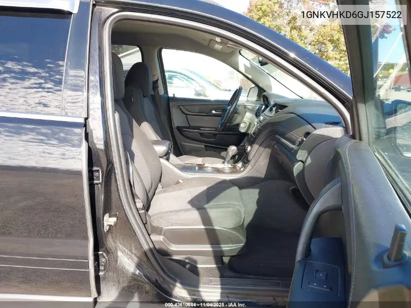 1GNKVHKD6GJ157522 2016 Chevrolet Traverse 2Lt