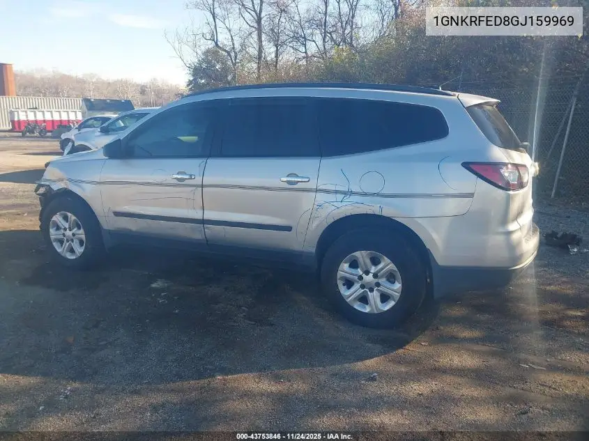 1GNKRFED8GJ159969 2016 Chevrolet Traverse Ls