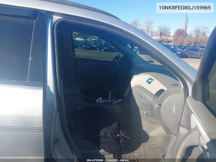1GNKRFED8GJ159969 2016 Chevrolet Traverse Ls