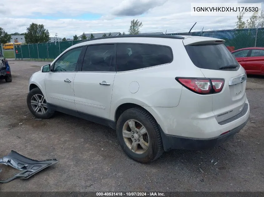 1GNKVHKDXHJ176530 2017 Chevrolet Traverse 2Lt