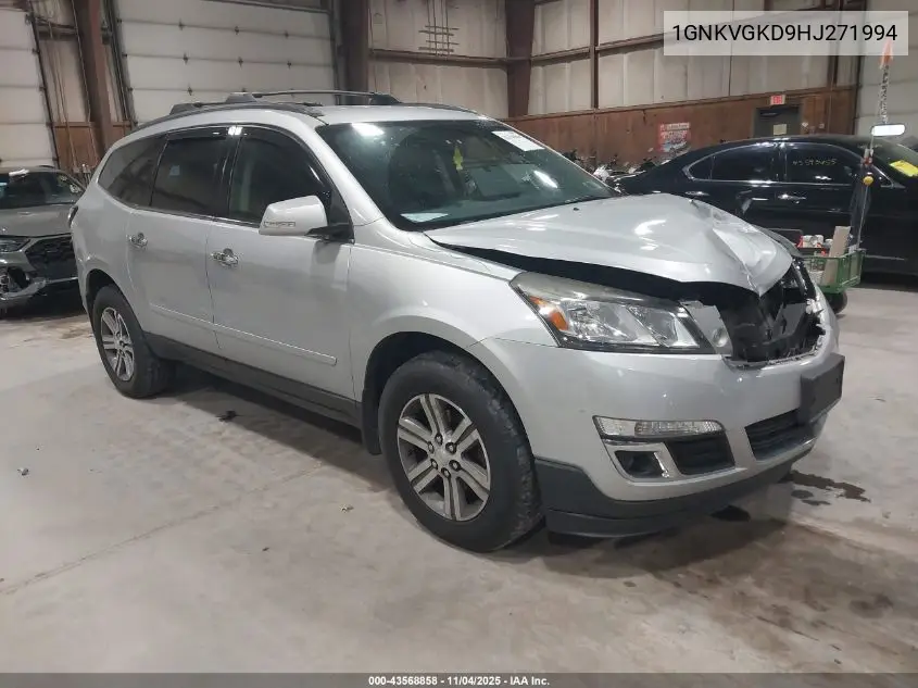 1GNKVGKD9HJ271994 2017 Chevrolet Traverse 1Lt
