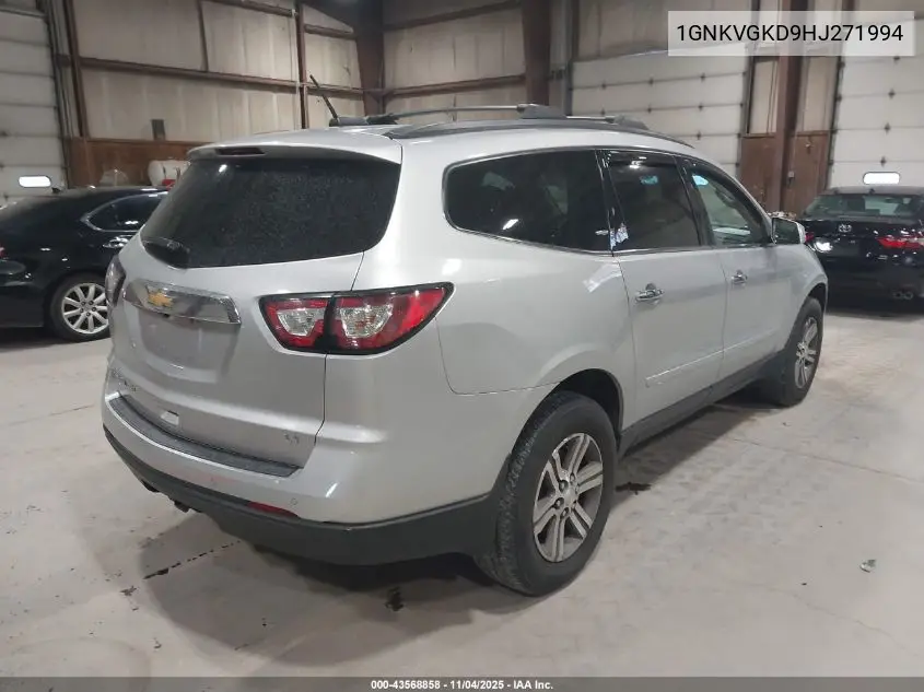 1GNKVGKD9HJ271994 2017 Chevrolet Traverse 1Lt
