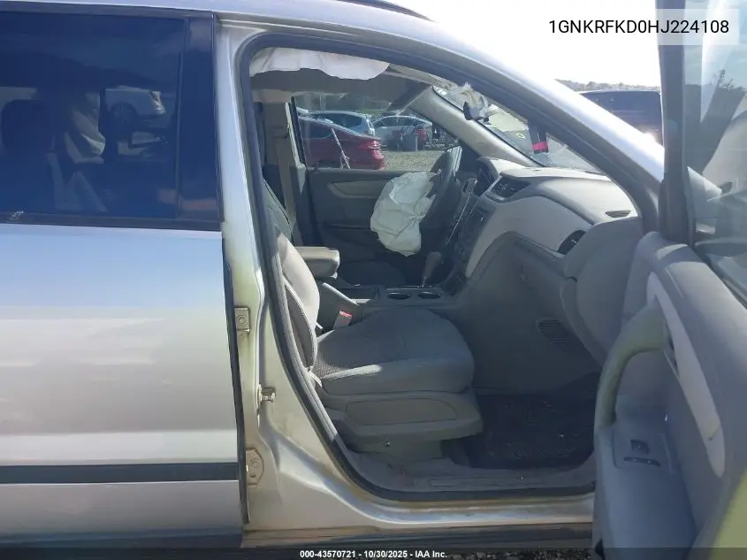 1GNKRFKD0HJ224108 2017 Chevrolet Traverse Ls