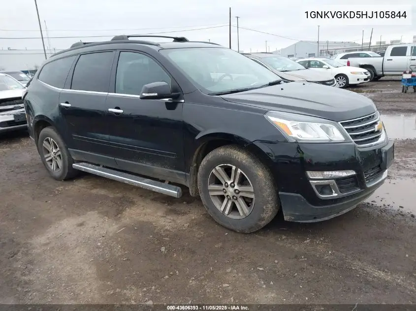 1GNKVGKD5HJ105844 2017 Chevrolet Traverse 1Lt