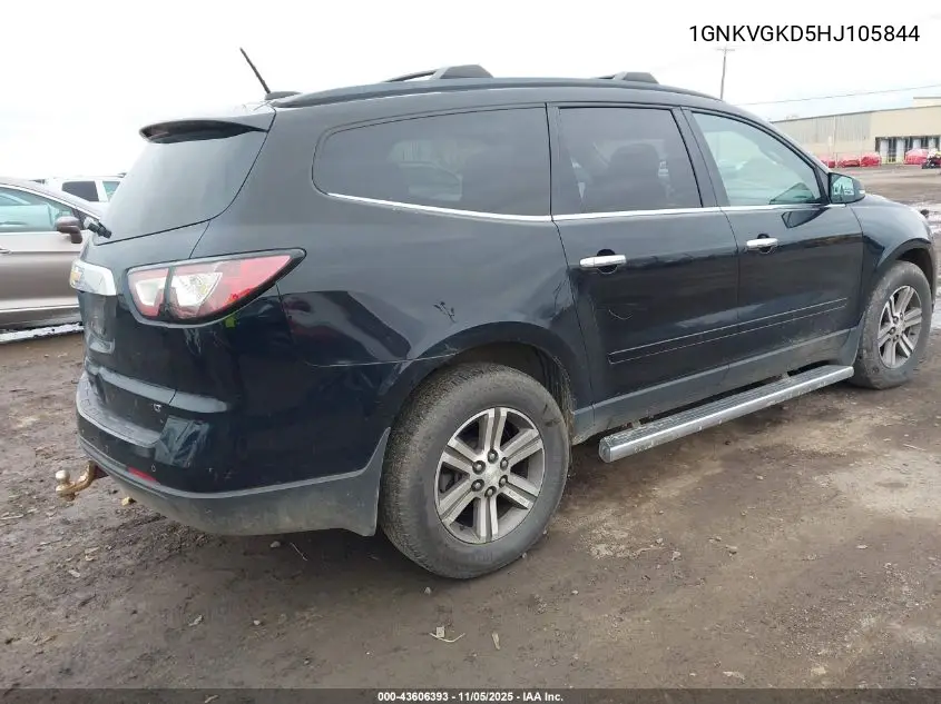 1GNKVGKD5HJ105844 2017 Chevrolet Traverse 1Lt