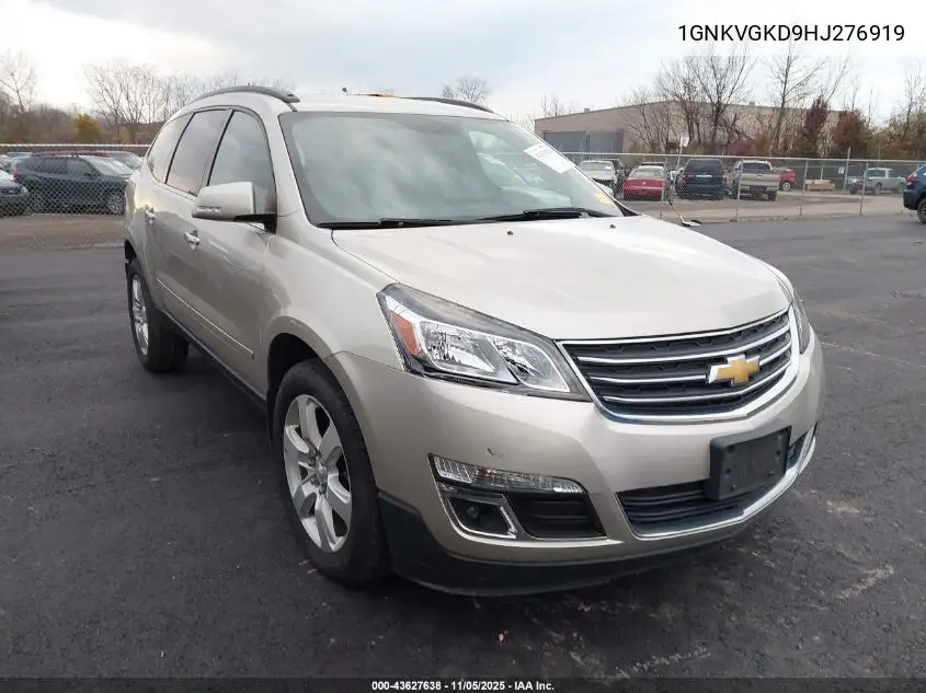 1GNKVGKD9HJ276919 2017 Chevrolet Traverse 1Lt