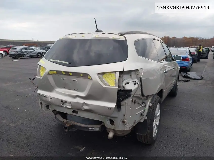 1GNKVGKD9HJ276919 2017 Chevrolet Traverse 1Lt