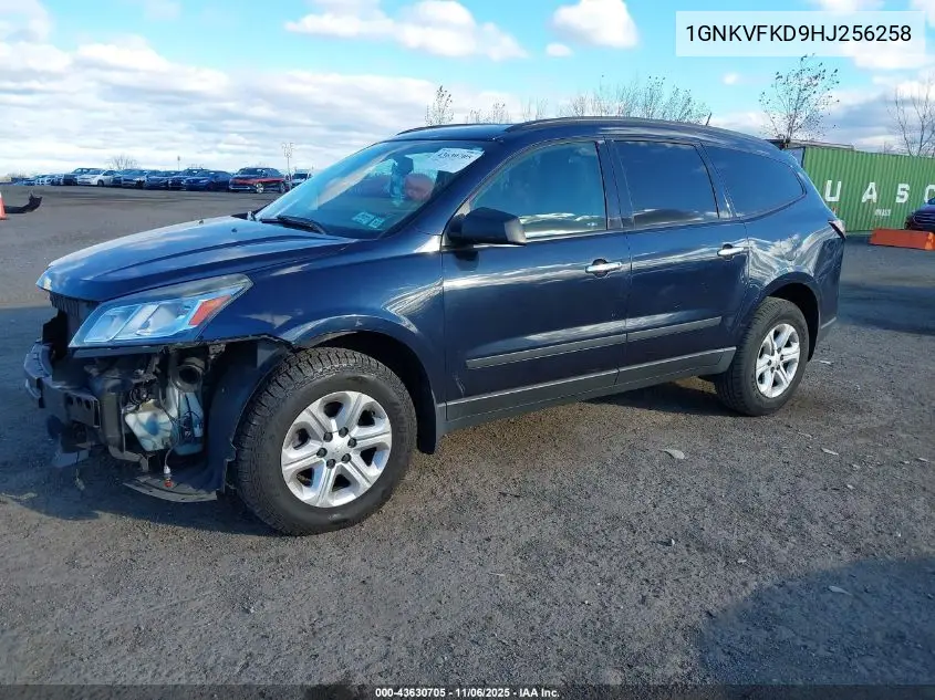 1GNKVFKD9HJ256258 2017 Chevrolet Traverse Ls