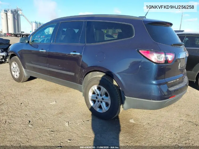 1GNKVFKD9HJ256258 2017 Chevrolet Traverse Ls