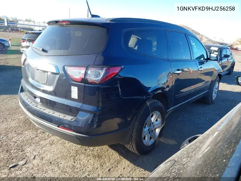 1GNKVFKD9HJ256258 2017 Chevrolet Traverse Ls