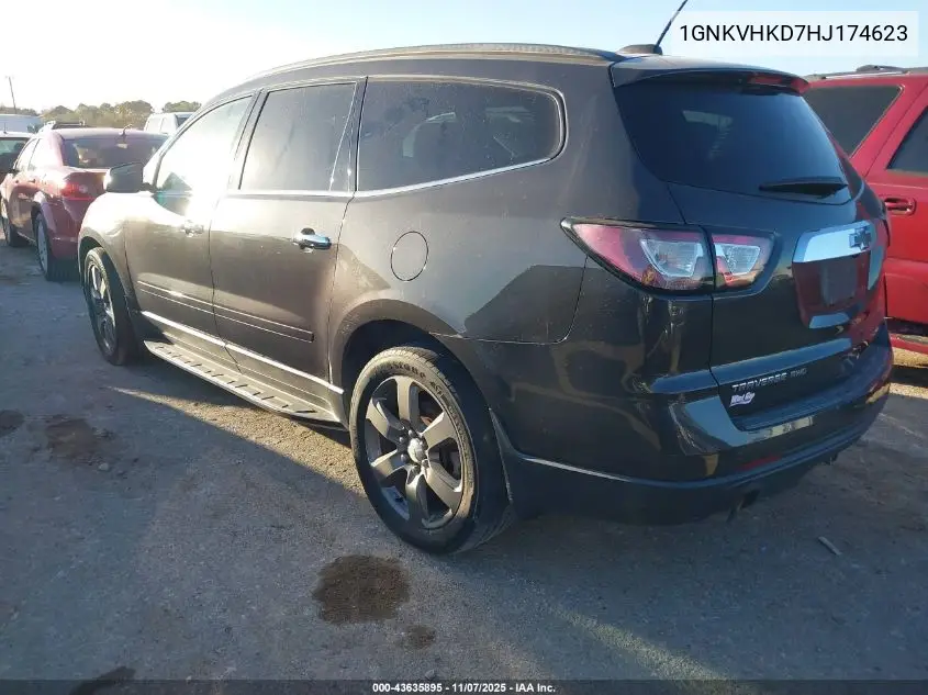1GNKVHKD7HJ174623 2017 Chevrolet Traverse 2Lt