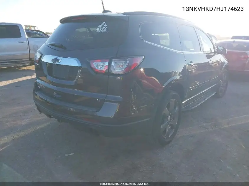 1GNKVHKD7HJ174623 2017 Chevrolet Traverse 2Lt