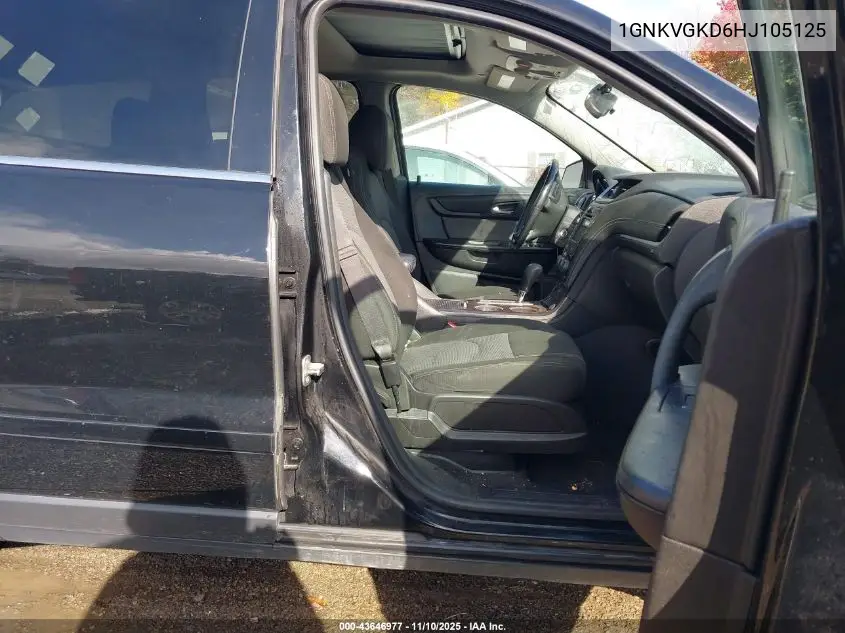 1GNKVGKD6HJ105125 2017 Chevrolet Traverse 1Lt