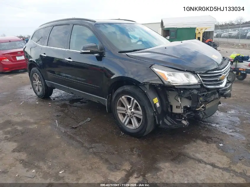 1GNKRGKD5HJ133034 2017 Chevrolet Traverse 1Lt
