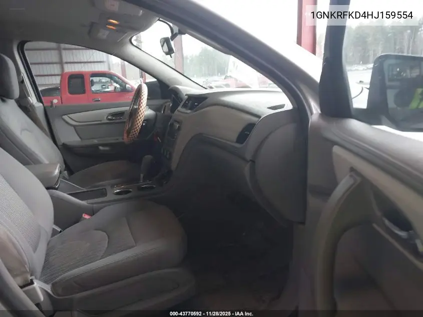 1GNKRFKD4HJ159554 2017 Chevrolet Traverse Ls