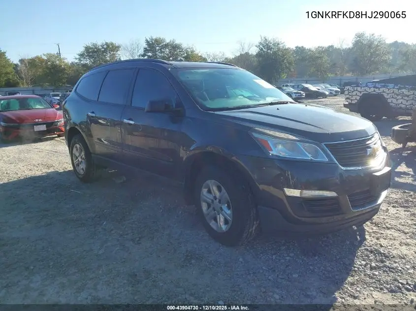 1GNKRFKD8HJ290065 2017 Chevrolet Traverse Ls