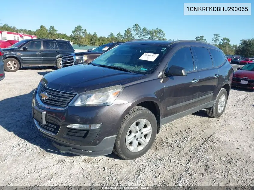 1GNKRFKD8HJ290065 2017 Chevrolet Traverse Ls