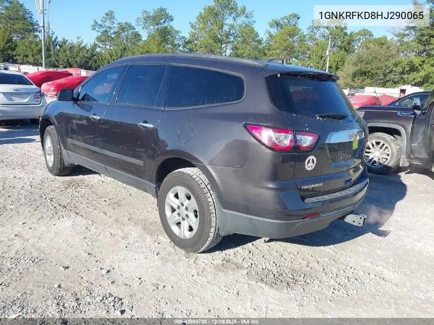 1GNKRFKD8HJ290065 2017 Chevrolet Traverse Ls