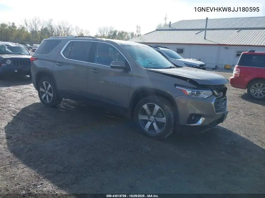 1GNEVHKW8JJ180595 2018 Chevrolet Traverse 3Lt