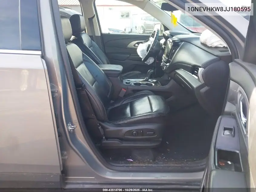 1GNEVHKW8JJ180595 2018 Chevrolet Traverse 3Lt