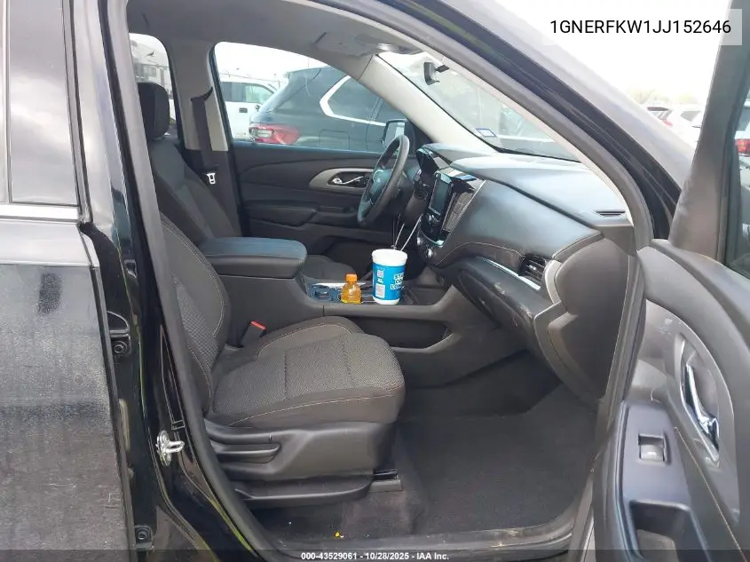1GNERFKW1JJ152646 2018 Chevrolet Traverse Ls
