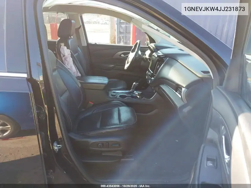 1GNEVJKW4JJ231873 2018 Chevrolet Traverse Premier