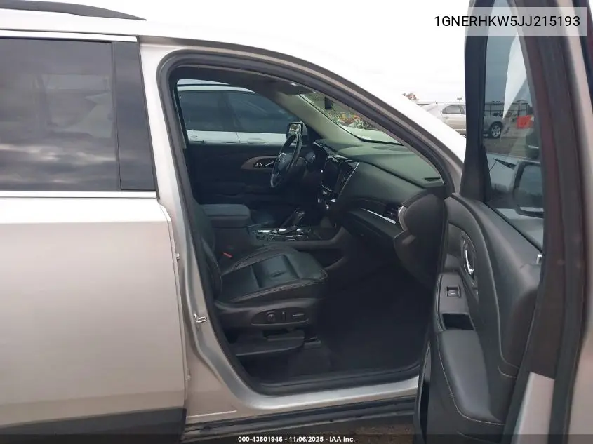 1GNERHKW5JJ215193 2018 Chevrolet Traverse 3Lt