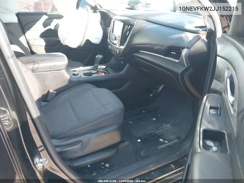 1GNEVFKW2JJ152215 2018 Chevrolet Traverse Ls